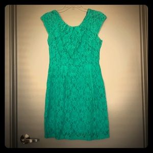 Lace mint green dress from Francescas